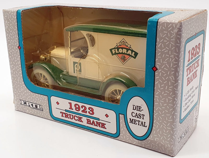 ERTL 1/25 Scale Diecast 9182 - 1923 Truck Bank - White/Green