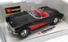 Burago 1/18 Scale Model Car 3034 - 1957 Chevrolet Corvette - Black/Red