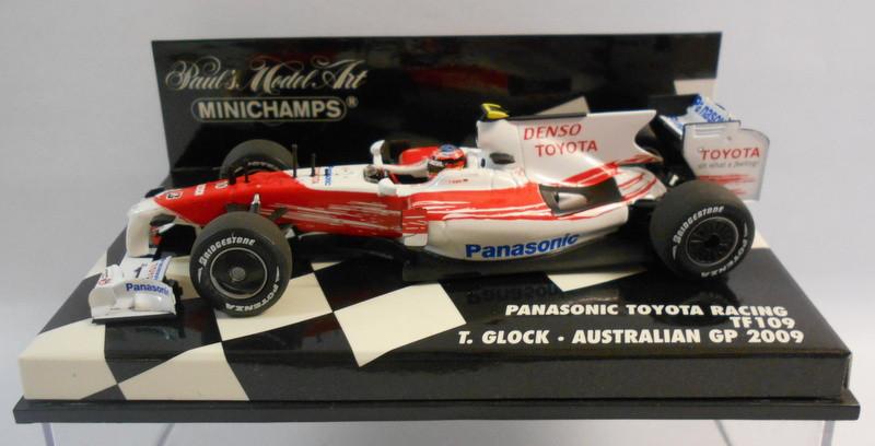 Minichamps F1 1/43 Scale - 400 090010 PANASONIC TOYOTA T.GLOCK