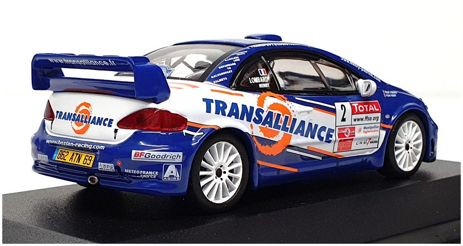 Altaya Ixo 1/43 Scale AL20223A - Peugeot 307 WRC 2007 - #2 Henry/Lombard