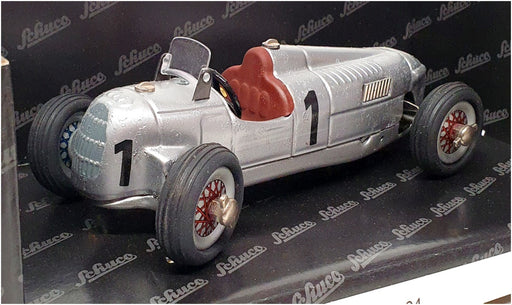 Schuco Studio II 16cm Long 01220 - Auto Union Race Car #1 - Silver