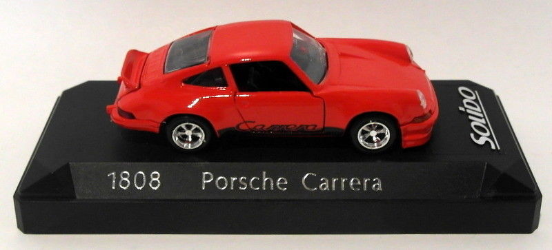 Solido 1/43 Scale Diecast 1808 - Porsche Carrera - Red