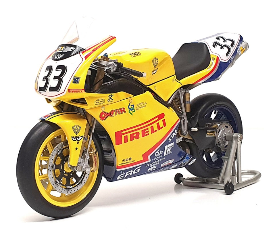 Minichamps 1/12 Scale 122 031233 - Ducati 998RS Motorbike WSB 2003 - J. Borja