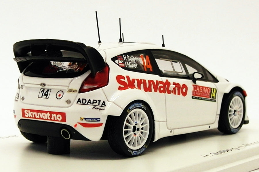 Spark 1/43 Scale S4509 - Ford Fiesta RS WRC #14 - 11th Monte Carlo 2015