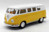 1962 VW Camper - Yellow - Kinsmart Pull Back & Go Metal Model Car