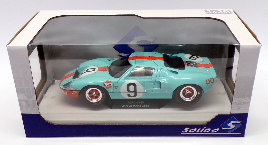 Solido 1/18 Scale S1803001 - Ford GT40 - #9 24H Le Mans Gulf
