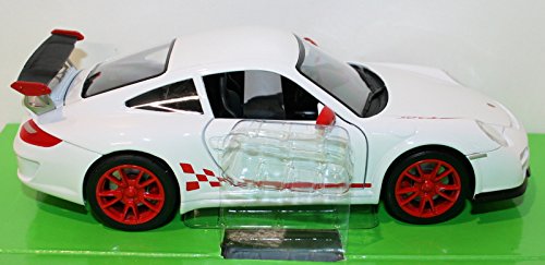 Road Signature 1/24 Scale Diecast 24213 - Porsche 997 GT3 RS Mark 2 - White