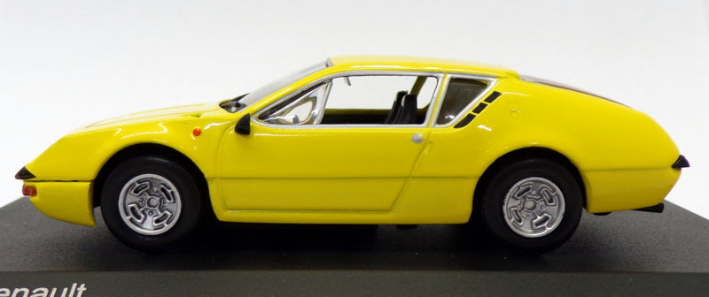 Whitebox 1/43 Scale Model Car WB160 - 1972 Alpine Renault A310 - Yellow