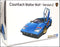 Aoshima 1/24 Scale Kit 063835 - Lamborghini Countach Walter Wolf Version 2