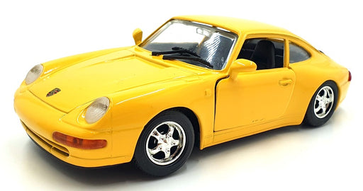 Motor Max 1/24 Scale Model Kit 75121 - Porsche 911 - Yellow