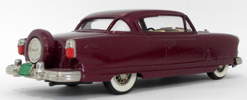 Brooklin 1/43 Scale BRK34 001  - 1954 Nash Ambassador Maroon