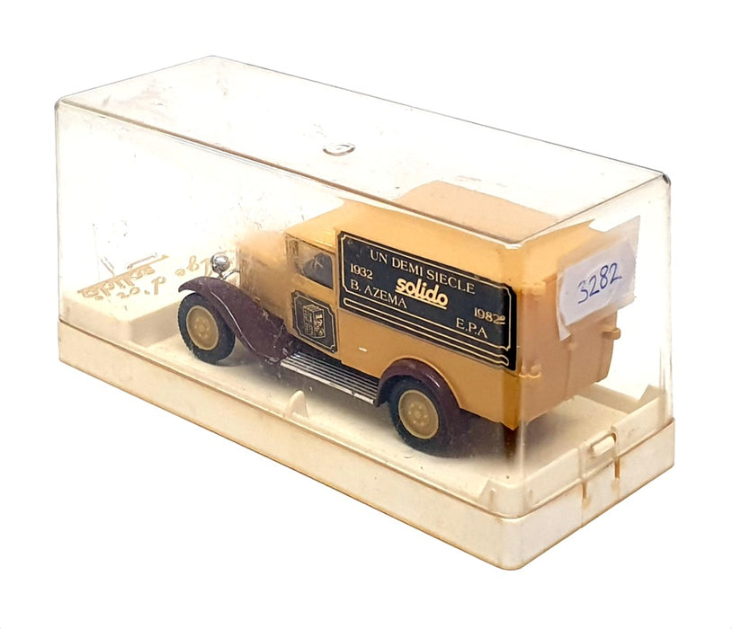 Solido 1/43 Scale 3282 - Citroen C4F Truck "Un Demi Siecle" - Beige