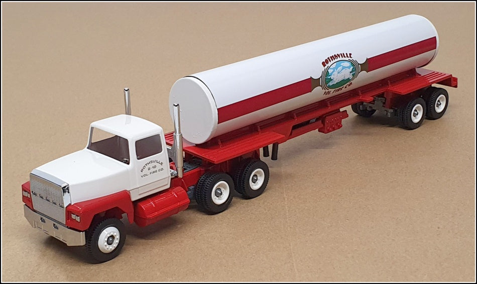 Winross 1/64 Scale WR021 - Ford Tanker Truck Rothsville Fire Co. - Red ...