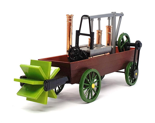 Brumm Old Fire 1/43 Scale X8 - 1804 Anfibo Di Evans Steam Dredge - Brown/Green