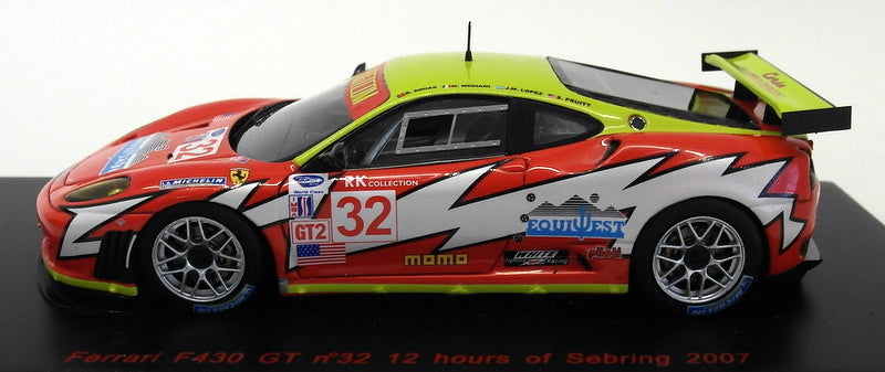 Red Line 1/43 Scale Resin - RL132 Ferrari F430 GT #32 12H Sebring 2007