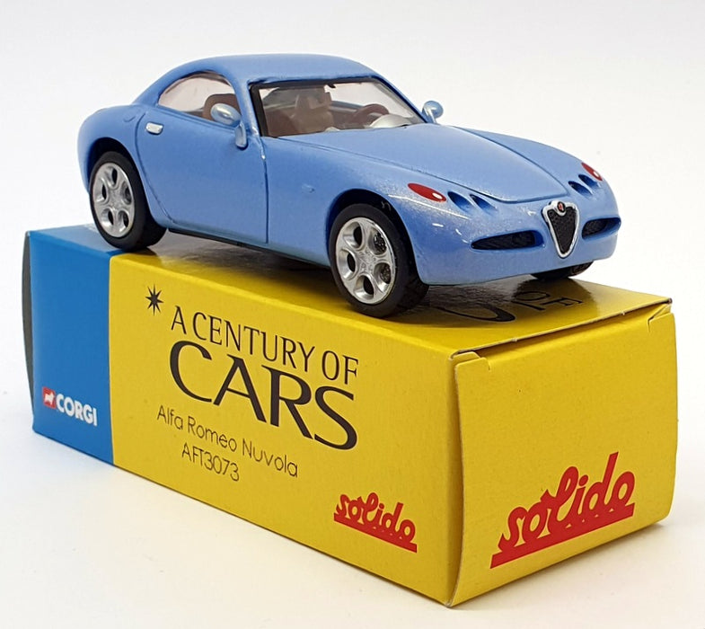 Solido A Century Of Cars 1/43 Scale AFT3073 - Alfa Romeo Nuvola - Blue