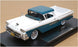 Goldvarg 1/43 Scale GC-070B - 1958 Ford Ranchero Truck - Gulfstream Blue/White