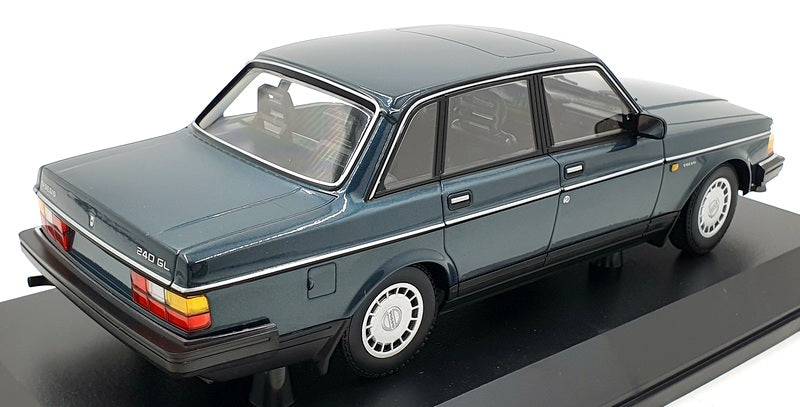 Minichamps 1/18 Scale Diecast 155 171407 - Volvo 240 GL 1986 - Petrol Met