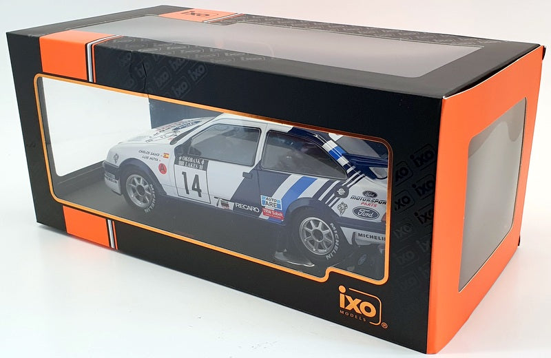 IXO Models 1/18 18RMC045A - Ford Sierra RS Cosworth #14 Rally 1000 Lakes 1988