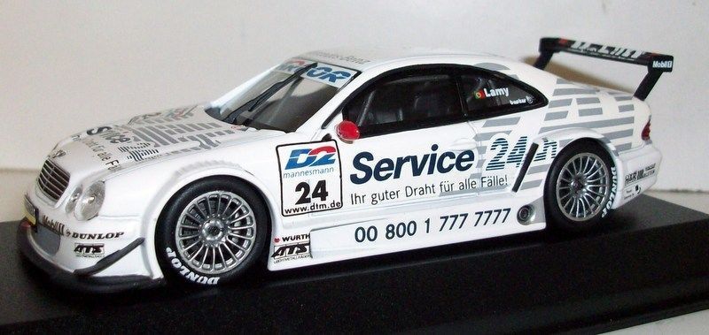 Minichamps 1/43 Scale 400 003724 Mercedes CLK DTM 2000 Team Rosberg P. Lamy