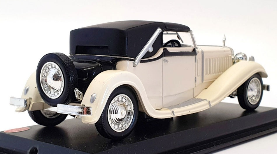 Altaya 1/43 Scale Diecast 31821D - Bugatti Royale - White/Black
