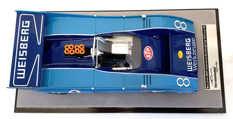 Tecnomodel 1/18 Scale TM18156C - 1972 McLaren M8F Interserie H.Kelleners #8