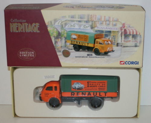 CORGI 1/50 SCALE COLLECTION HERITAGE 71006 SAVIEM BACHE RENAULT MONTE CARLO