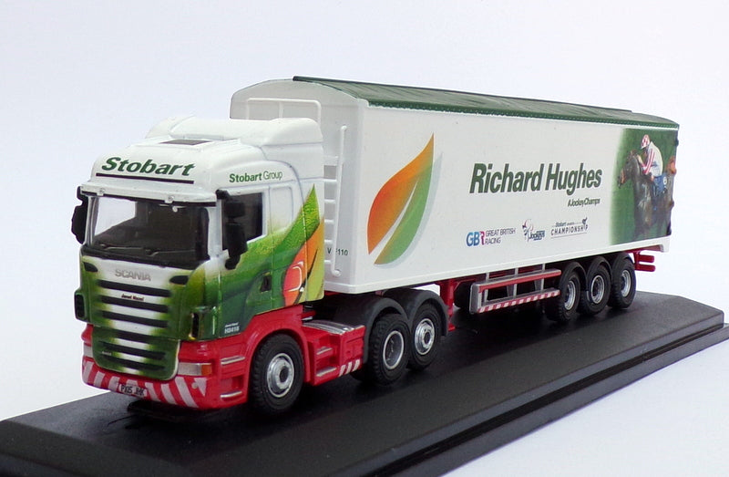 Oxford Diecast 1/76 Scale 76SHL05WF - Scania Truck Stobart - Hughes