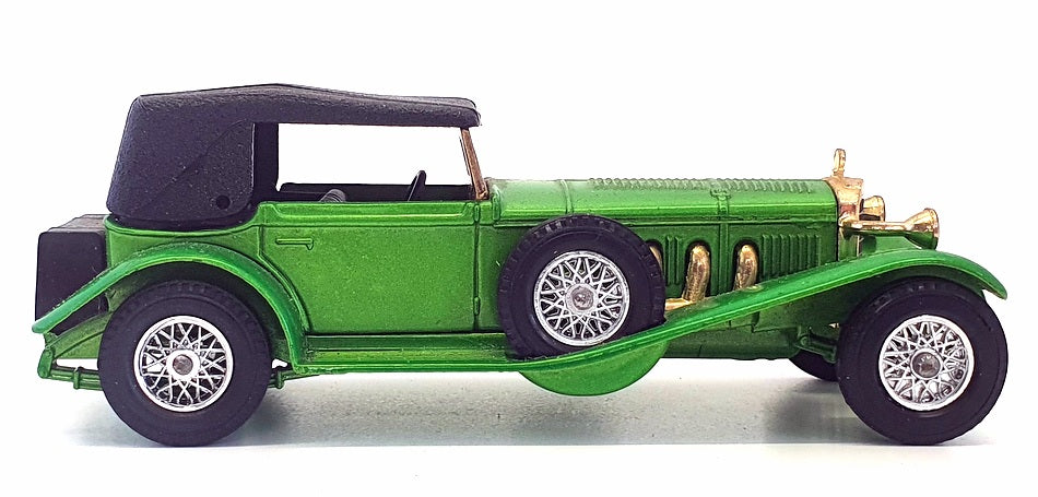 Matchbox Models Of Yesteryear Y-16 - 1928 Mercedes SS Coupe - Green