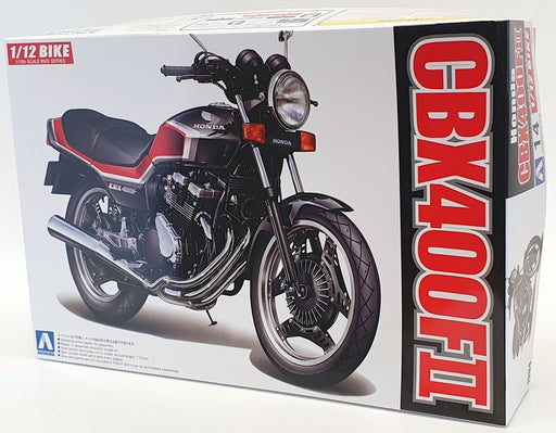 Aoshima 1/12 Scale Model Motorcycle Kit 51672 - 1984 Honda CBX 400 FII