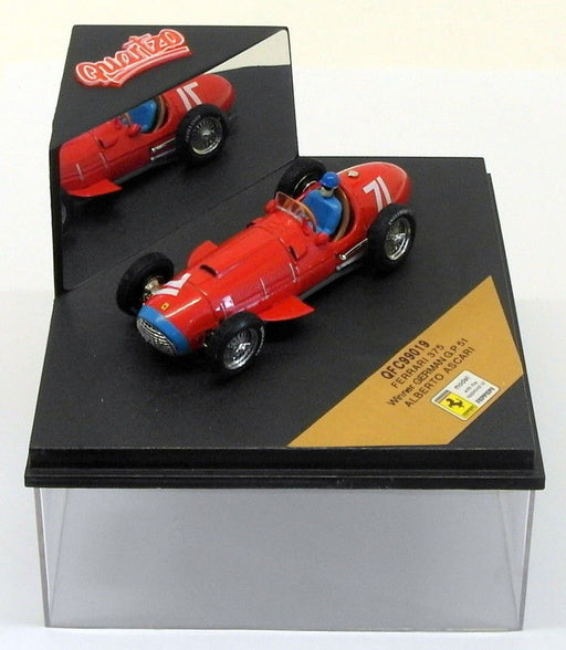 Quartzo 1/43 Scale QFC99019 - F1 Ferrari 375 #71 Winner German GP 1951 A.Ascari