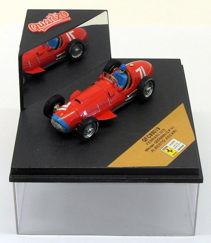 Quartzo 1/43 Scale QFC99019 - F1 Ferrari 375 #71 Winner German GP 1951 A.Ascari