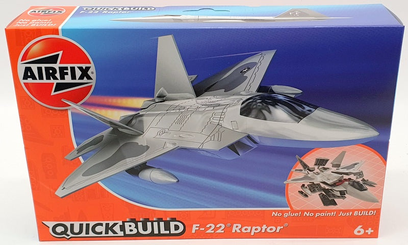Airfix Quick Build Model Aircraft Kit J6005 - F22 Raptor — R.M.Toys Ltd