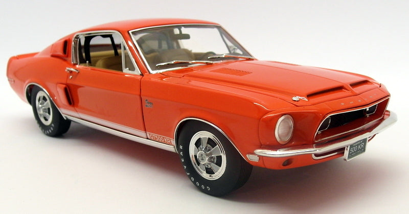 Acme 1/18 Scale Diecast A1801805 - 1968 Ford Mustang GT500 KR - Orange