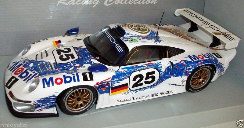 UT MODELS 1/18 - 180 966625 PORSCHE 911 GT1 LE MANS 1996 STUCK / BOUTSEN  WOLLEK