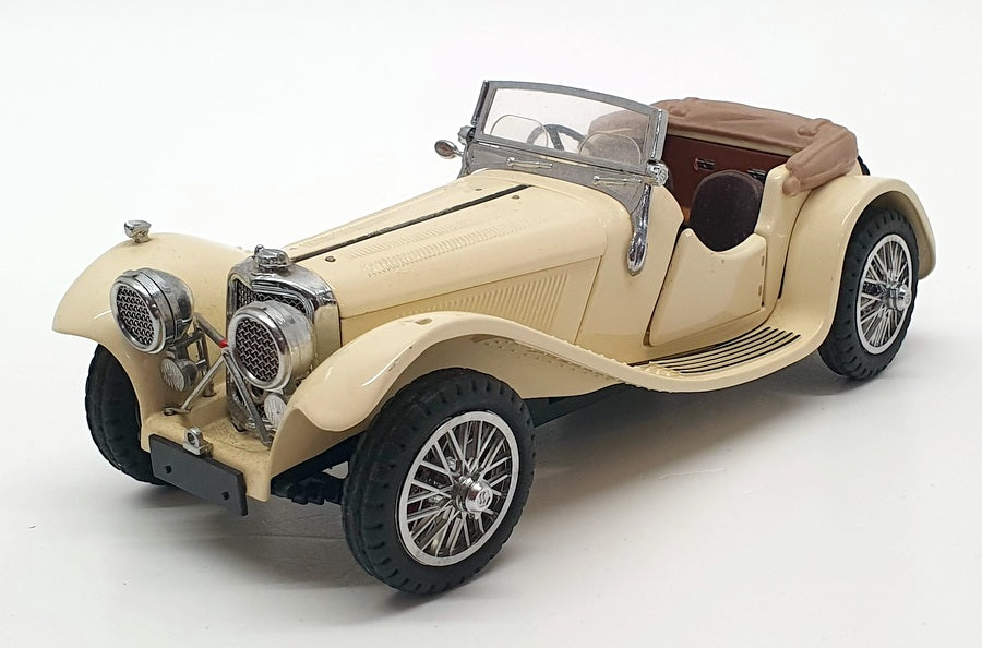 Franklin Mint 1/24 Scale D1B4215 - 1938 Jaguar SS 100 - Ivory ...