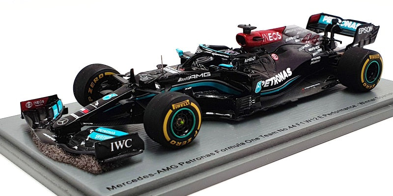 Spark Model 1/43 Scale S7675 - Mercedes-AMG F1 W12 E Performance #44 Winner Spanish GP 2021