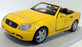 UT Models 1/18 Scale Diecast - 26152 Mercedes Benz SLK AMG Yellow