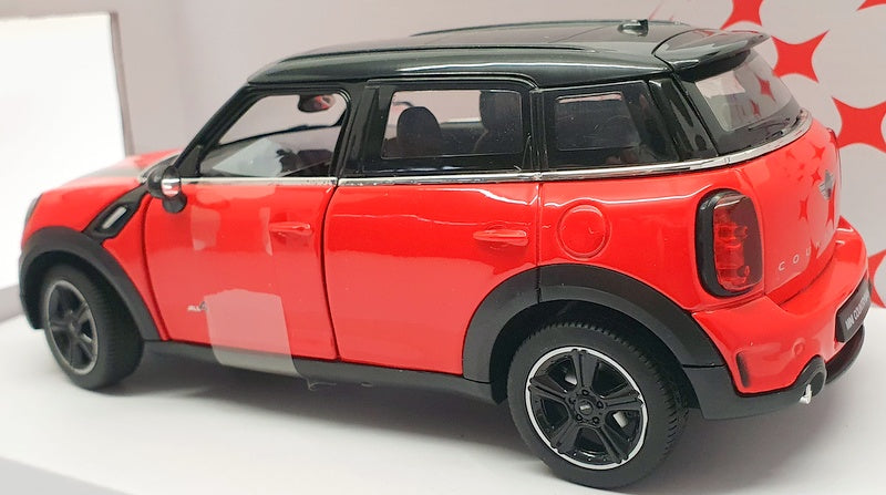 Rastar 1/24 Scale Model Car 56400 - Mini Cooper S Countryman - Red