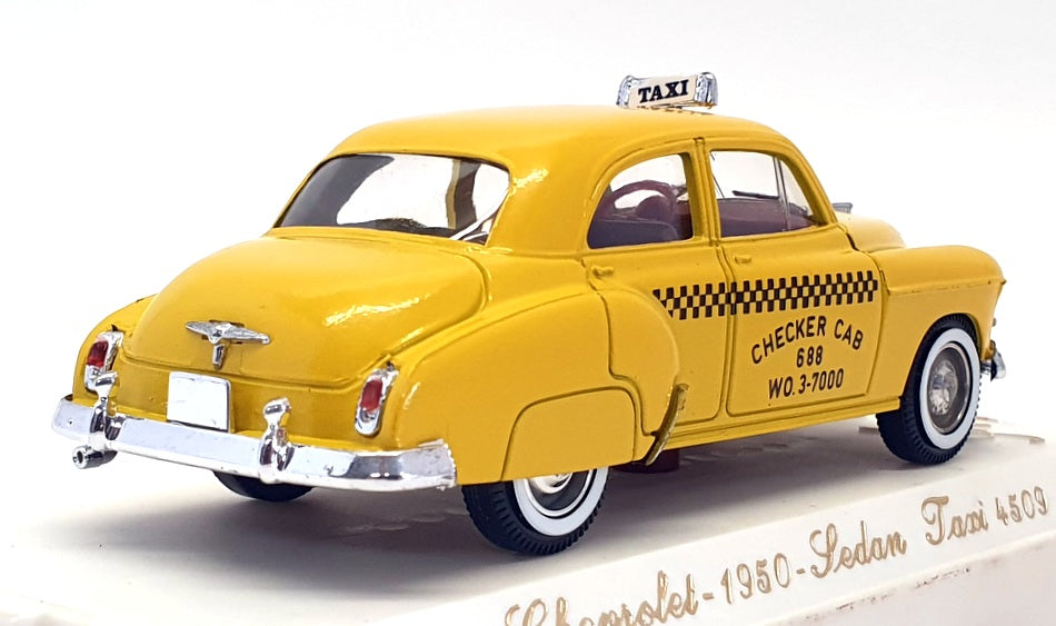 Solido 1/43 Scale Diecast 4509 - Chevrolet Sedan Taxi - Yellow