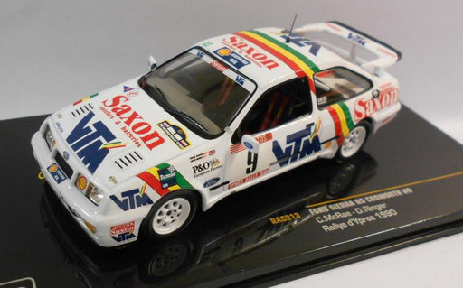 Ixo 1/43 Scale - RAC213 FORD SIERRA RS COSWORTH #9 RALLY D'YPRES 1990