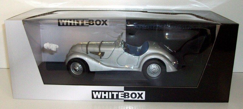 Whitebox 1/18 Scale - 18002 BMW 328 1940 - Silver