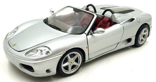 Hot Wheels Diecast 1/18 Scale 54598 - Ferrari 360 Spider - Silver