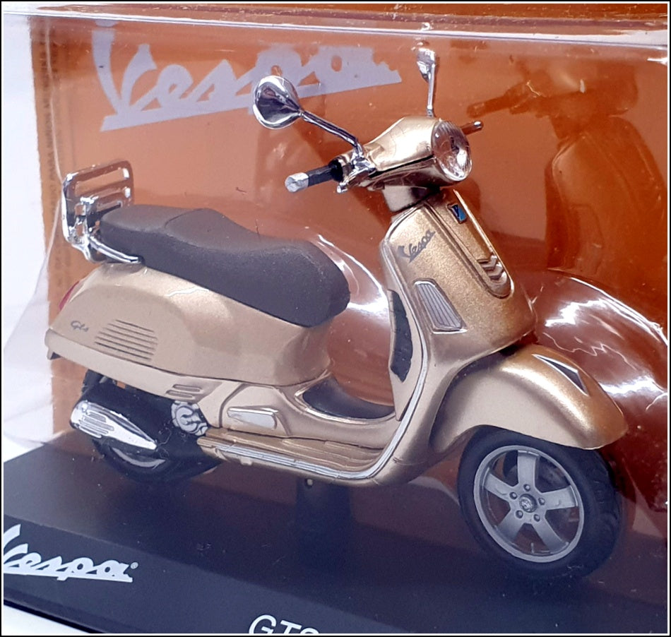 Altaya 1/18 Scale Diecast #3 - 2017 Piaggio Vespa GTS 300 - Gold