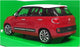 Welly 1/24 Scale Diecast 24038W - 2013 Fiat 500L - Red
