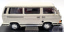 Norev 1/18 Scale Model Car 188541 - 1990 Volkswagen T3 Whitestar - White