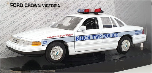 Motormax 1/24 Scale 76400 - Ford Crown Victoria - Brick TWP Police