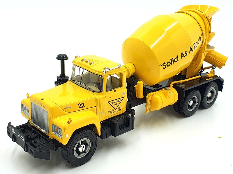 First Gear 1/34 Scale 19-2283 - Mack R-Model Mixer Triangle Inc