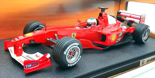 Hot Wheels 1/18 Scale diecast - 26738 Ferrari F1-2000 Rubens Barrichello