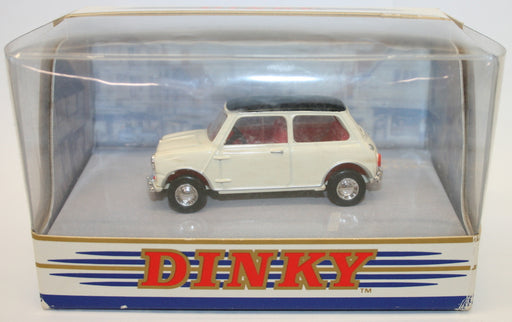 Dinky 1/43 Scale Diecast Model Car DY-21  - 1964 Mini Cooper S Cream / Black